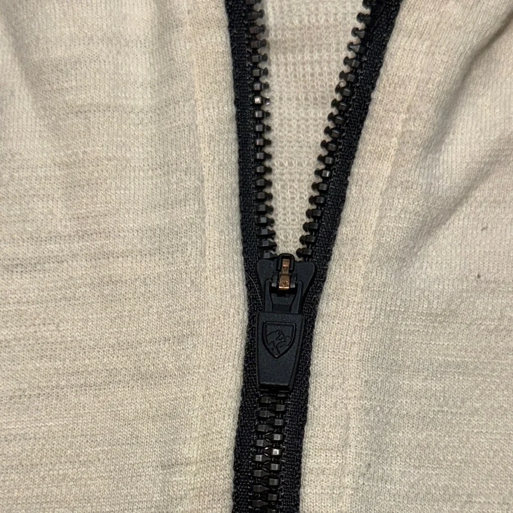 Kuhl Cream Hoodie Sweatshirt - Picture 7 of 11